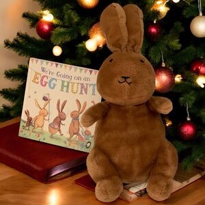 Kohl’s Cares Bundle of Plush Bunny and Book / Brown Plush Bunny with Book Set.